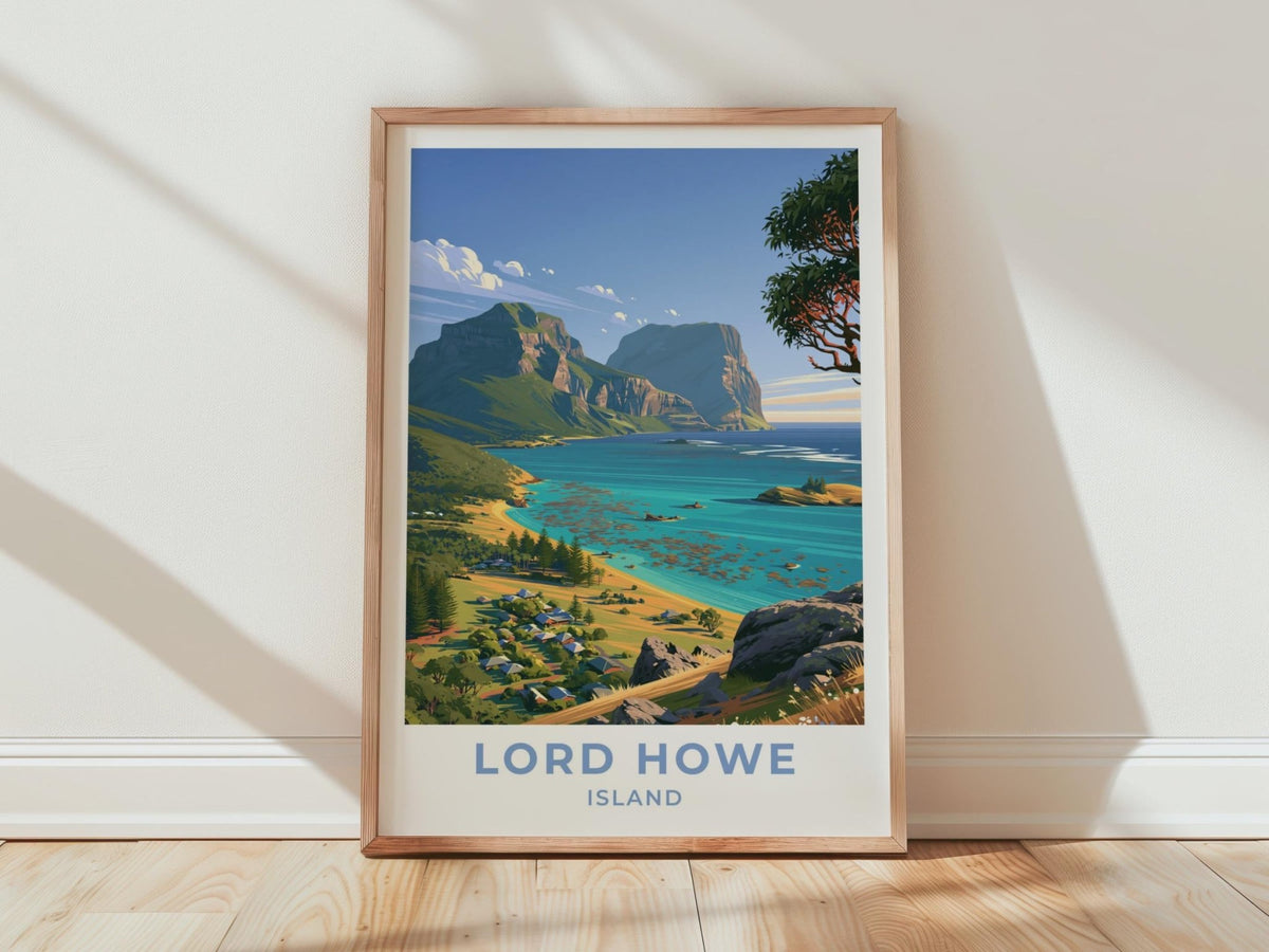 Lord Howe Island Poster - WanderWall