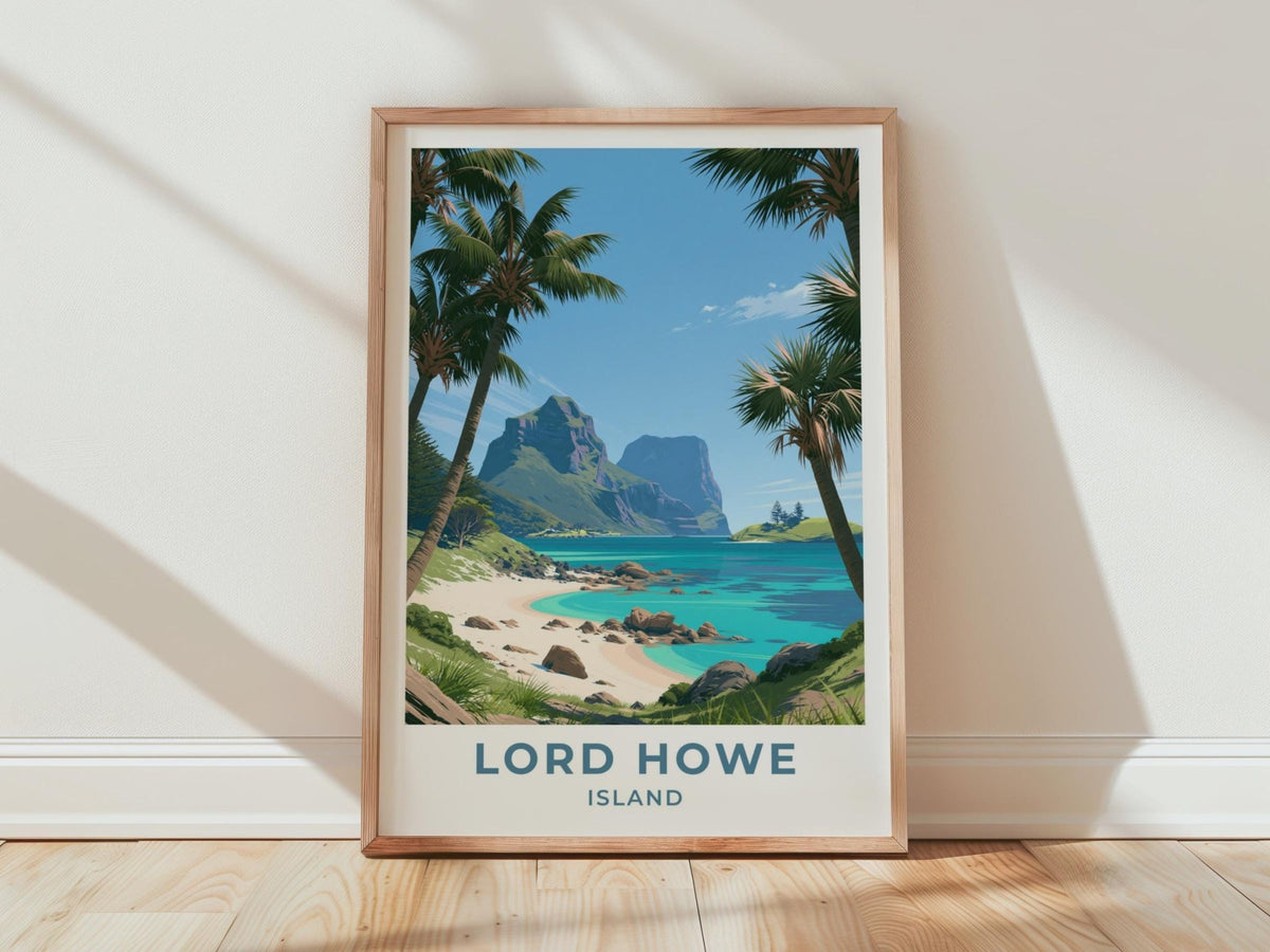 Lord Howe Island Poster - WanderWall