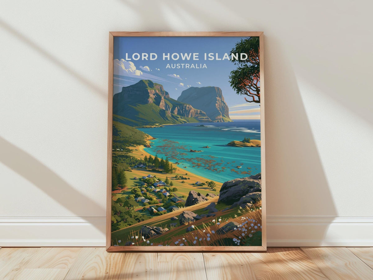 Lord Howe Island Poster - WanderWall