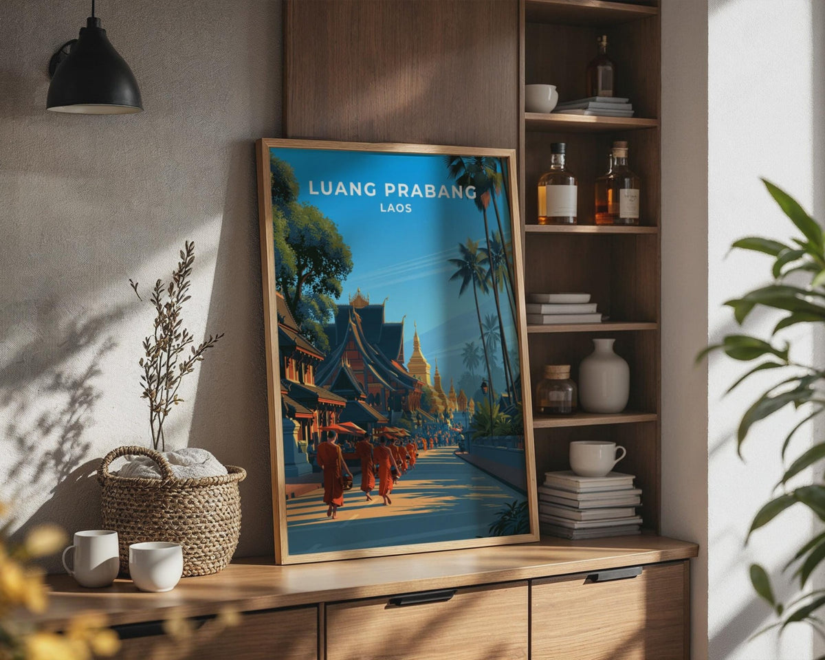 Luang Prabang Poster - WanderWall