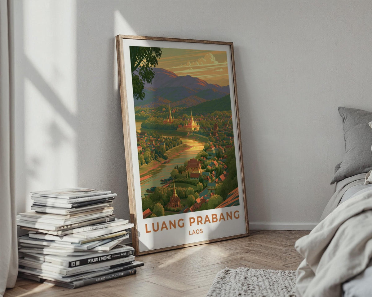 Luang Prabang Poster - WanderWall