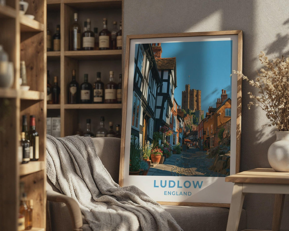 Ludlow Poster - WanderWall