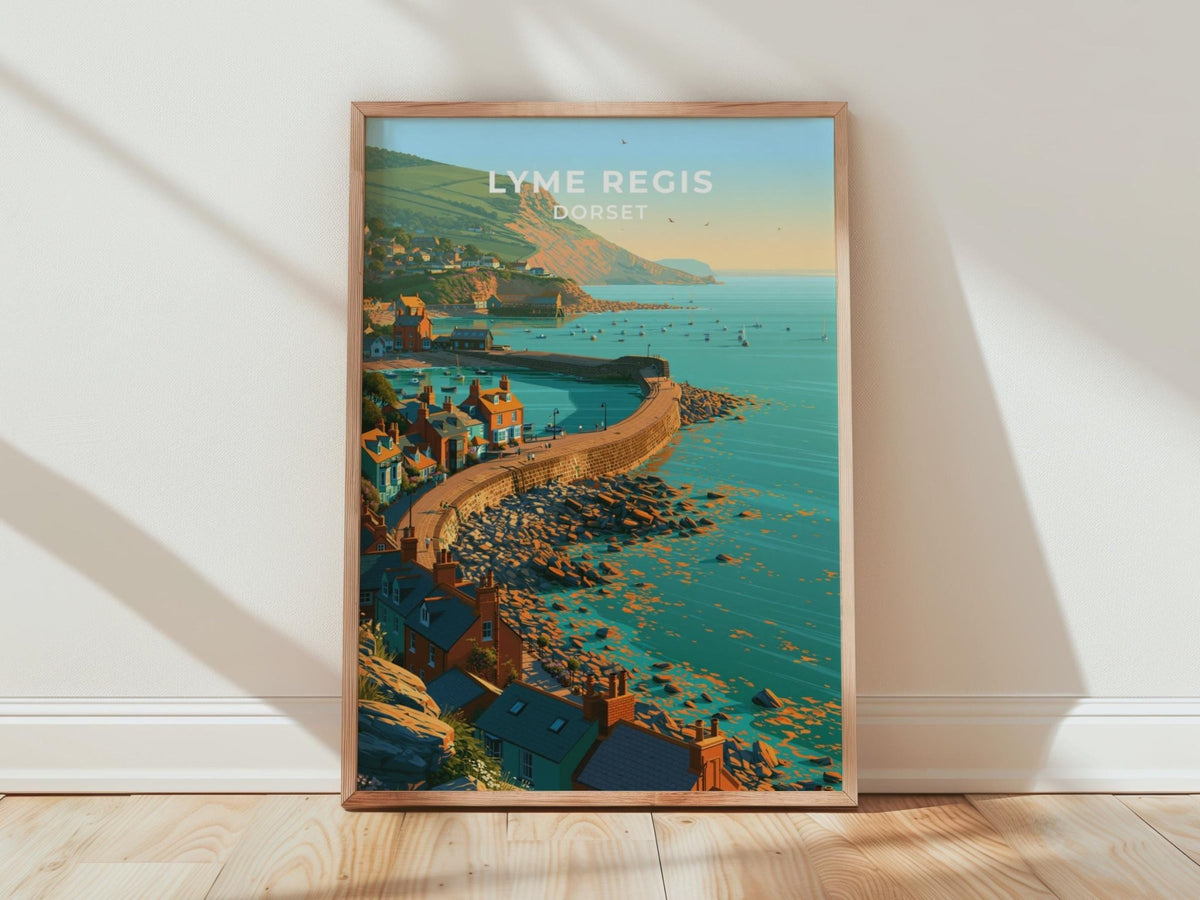 Lyme Regis Poster - WanderWall
