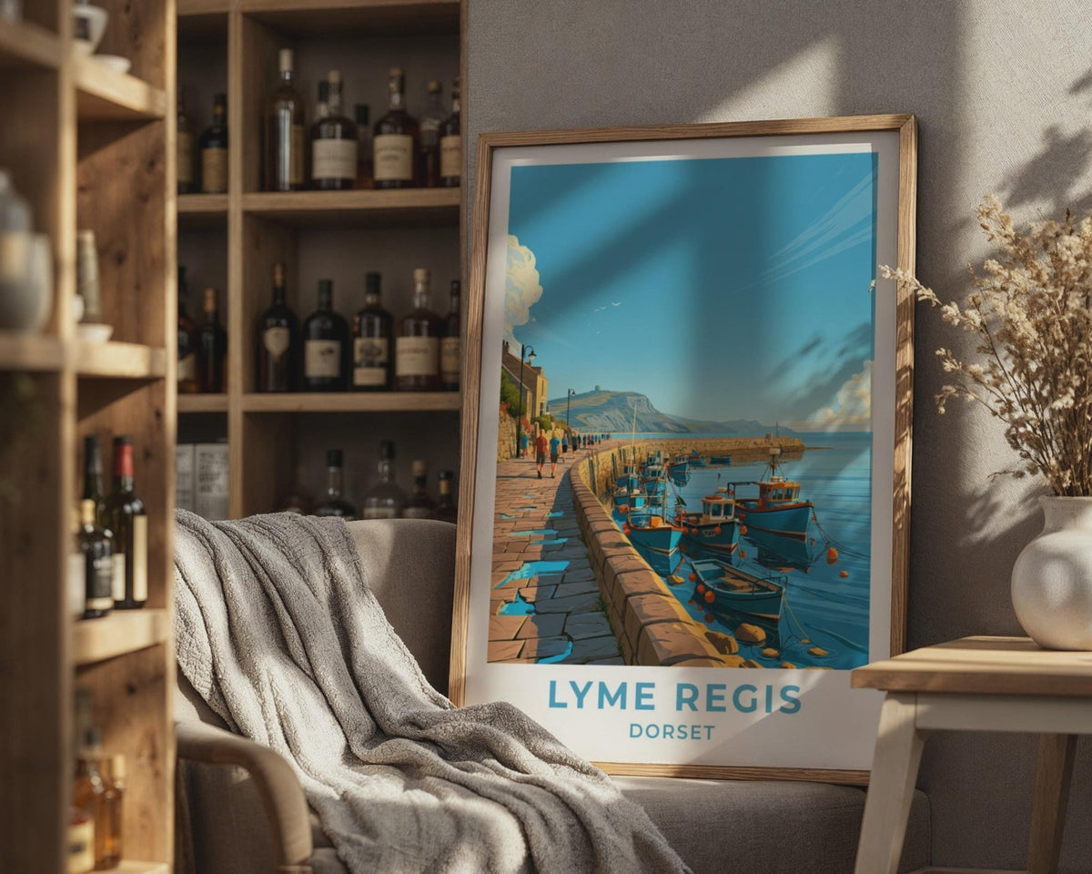 Lyme Regis Poster - WanderWall