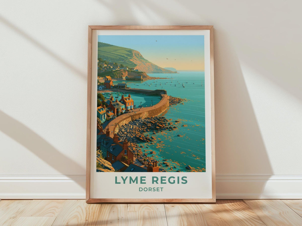 Lyme Regis Poster - WanderWall