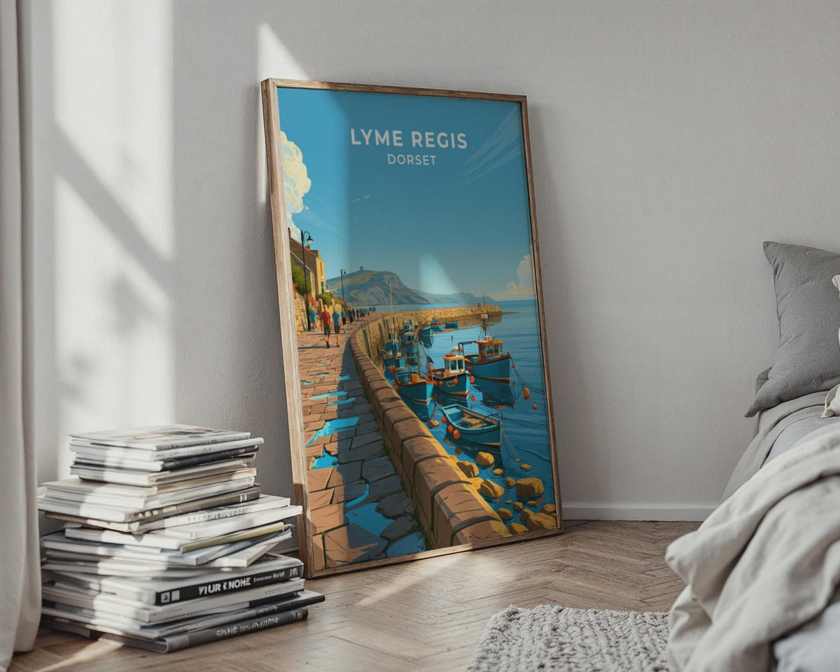 Lyme Regis Poster - WanderWall