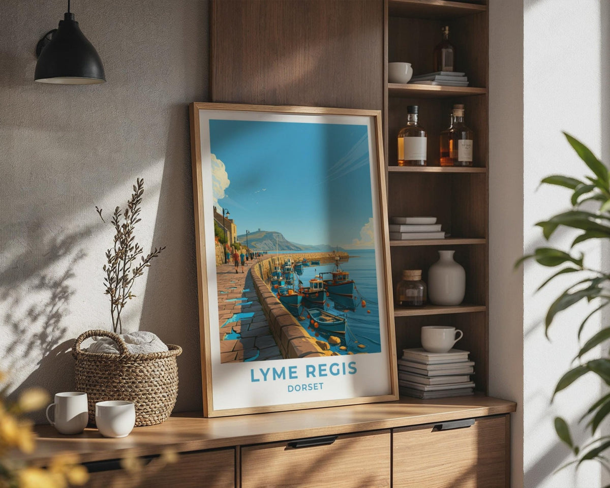 Lyme Regis Poster - WanderWall