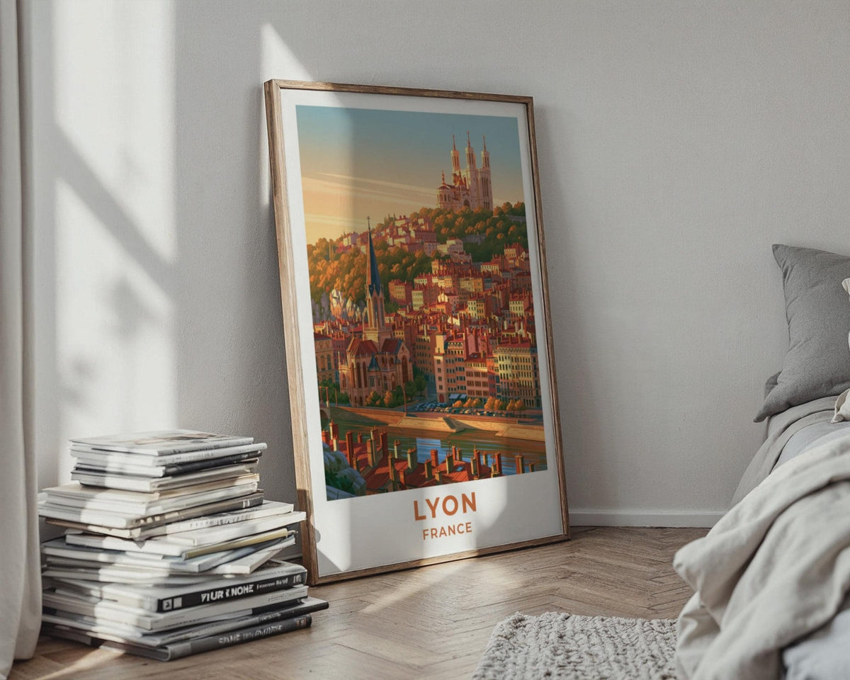 Lyon Poster - WanderWall
