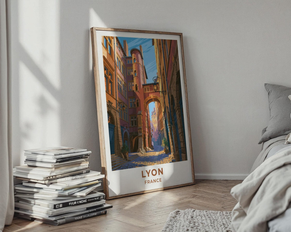 Lyon Poster - WanderWall