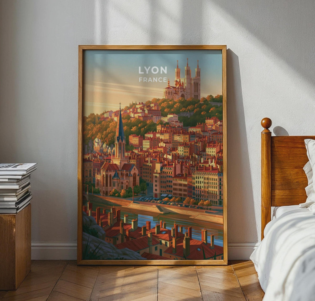Lyon Poster - WanderWall