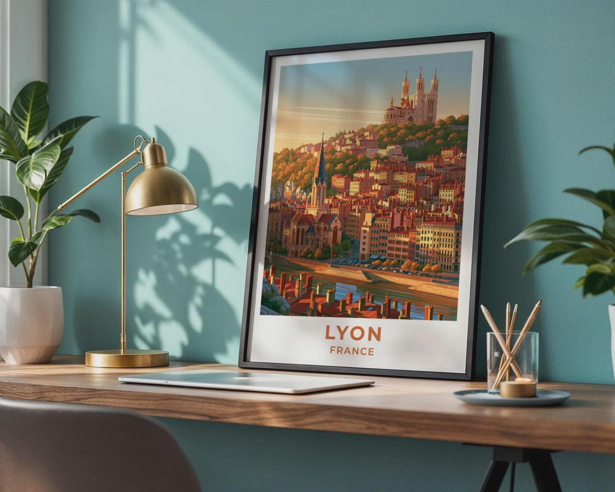 Lyon Poster - WanderWall