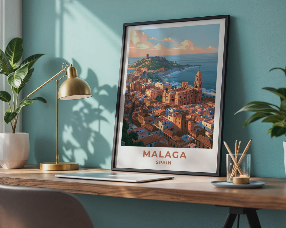 Malaga Poster - WanderWall