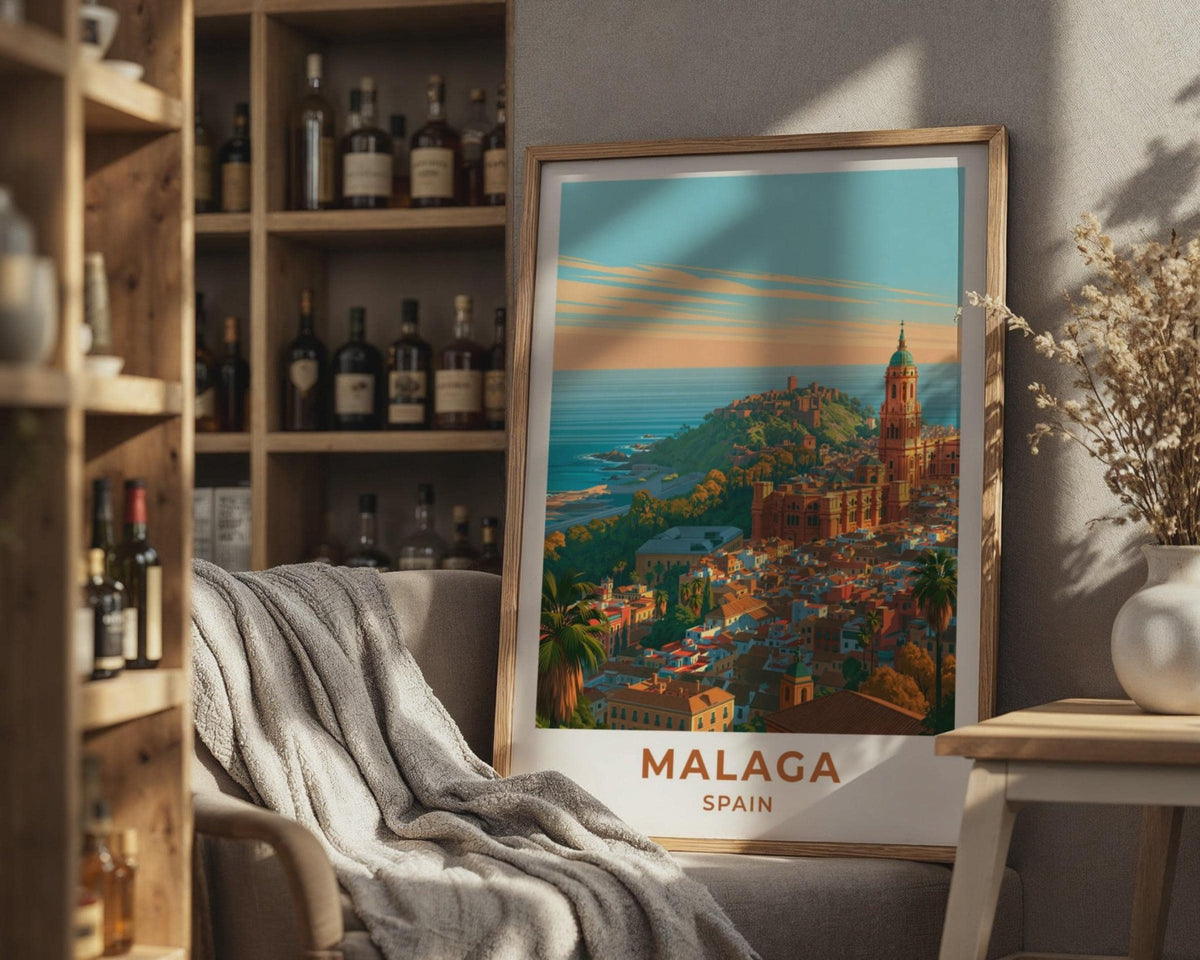 Malaga Poster - WanderWall