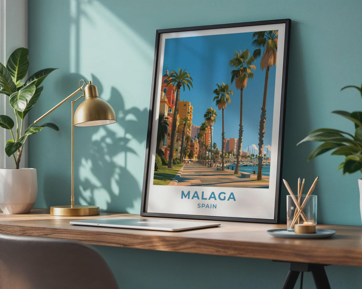 Malaga Poster - WanderWall