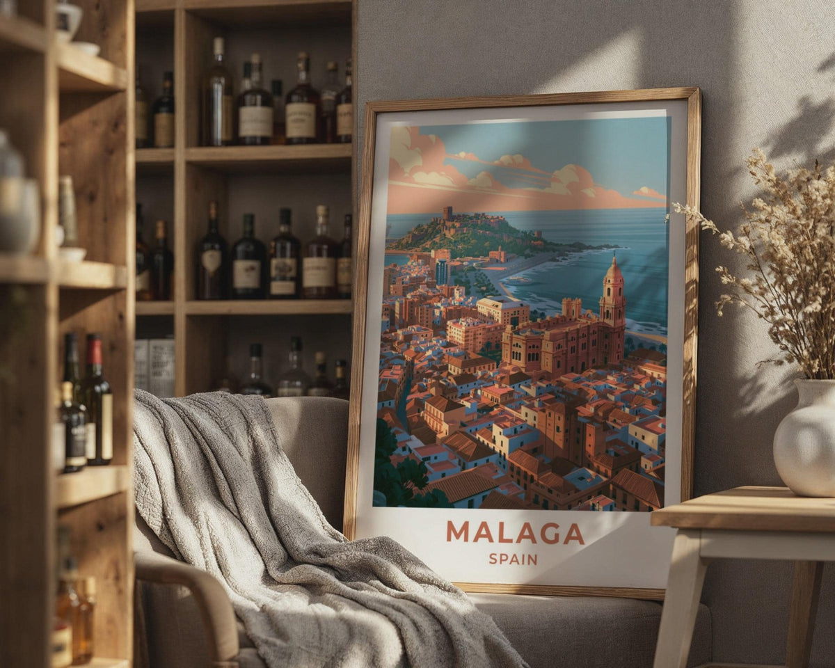 Malaga Poster - WanderWall