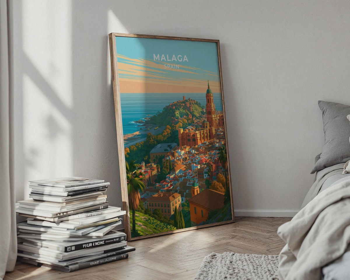 Malaga Poster - WanderWall