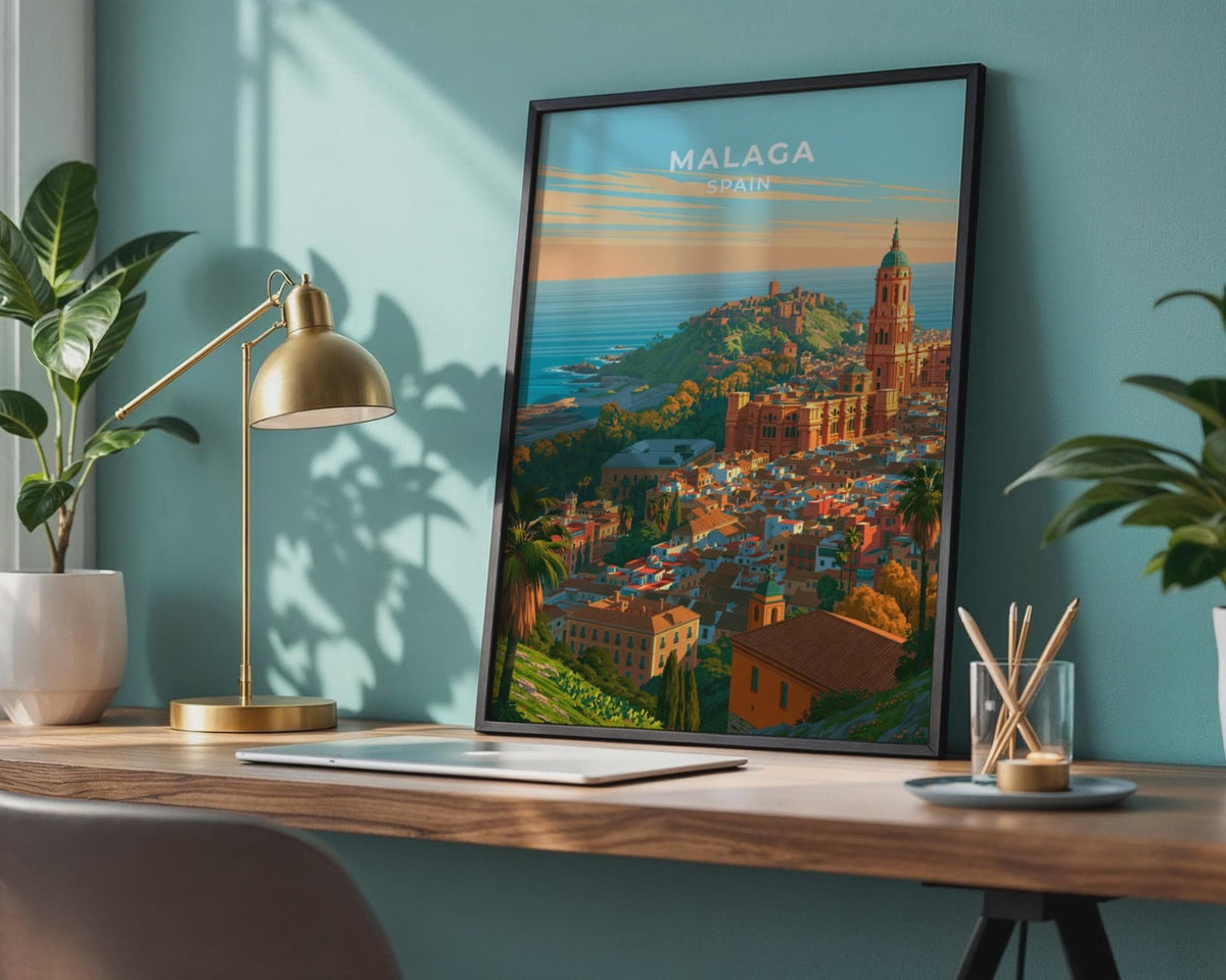 Malaga Poster - WanderWall