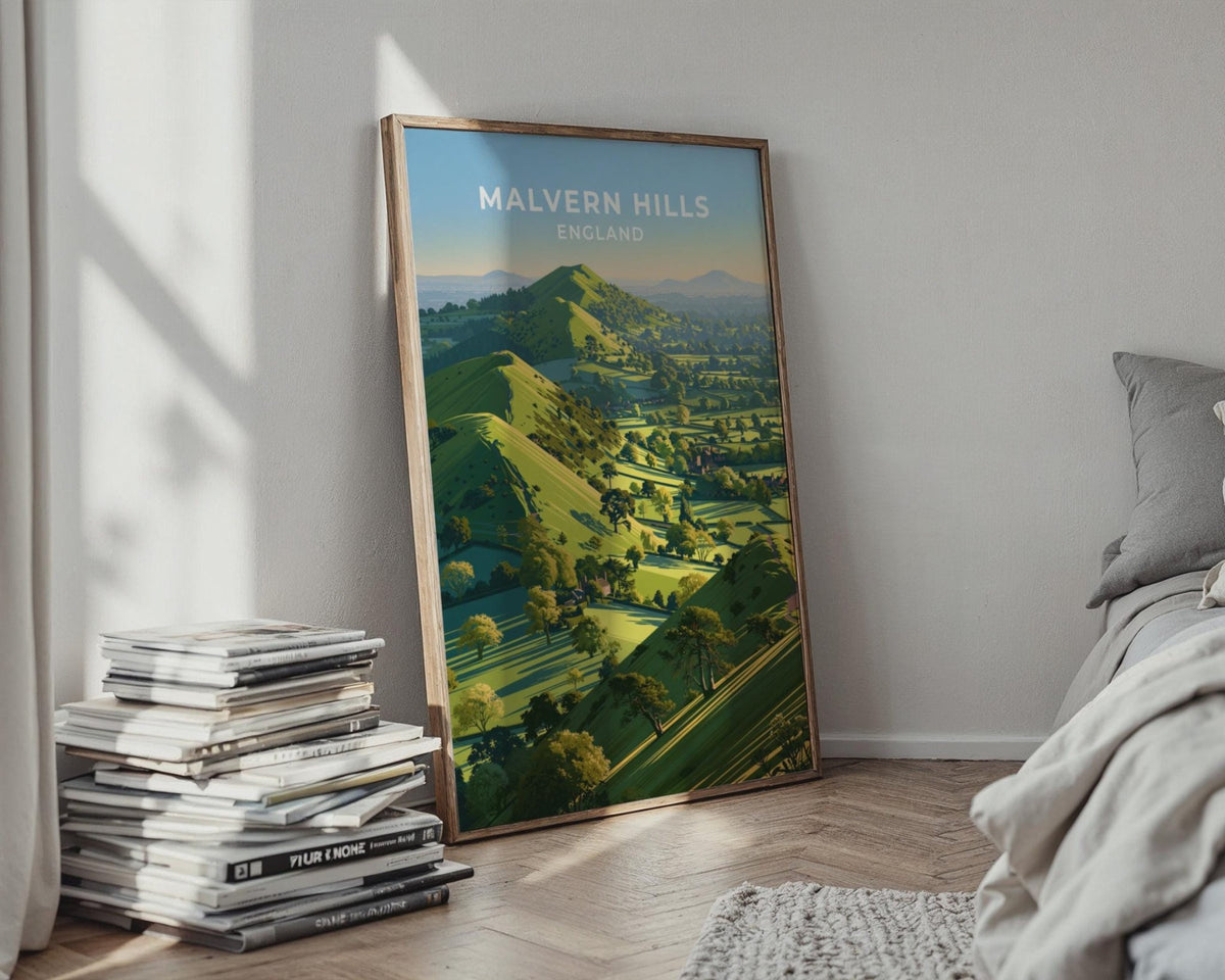 Malvern Hills Poster - WanderWall