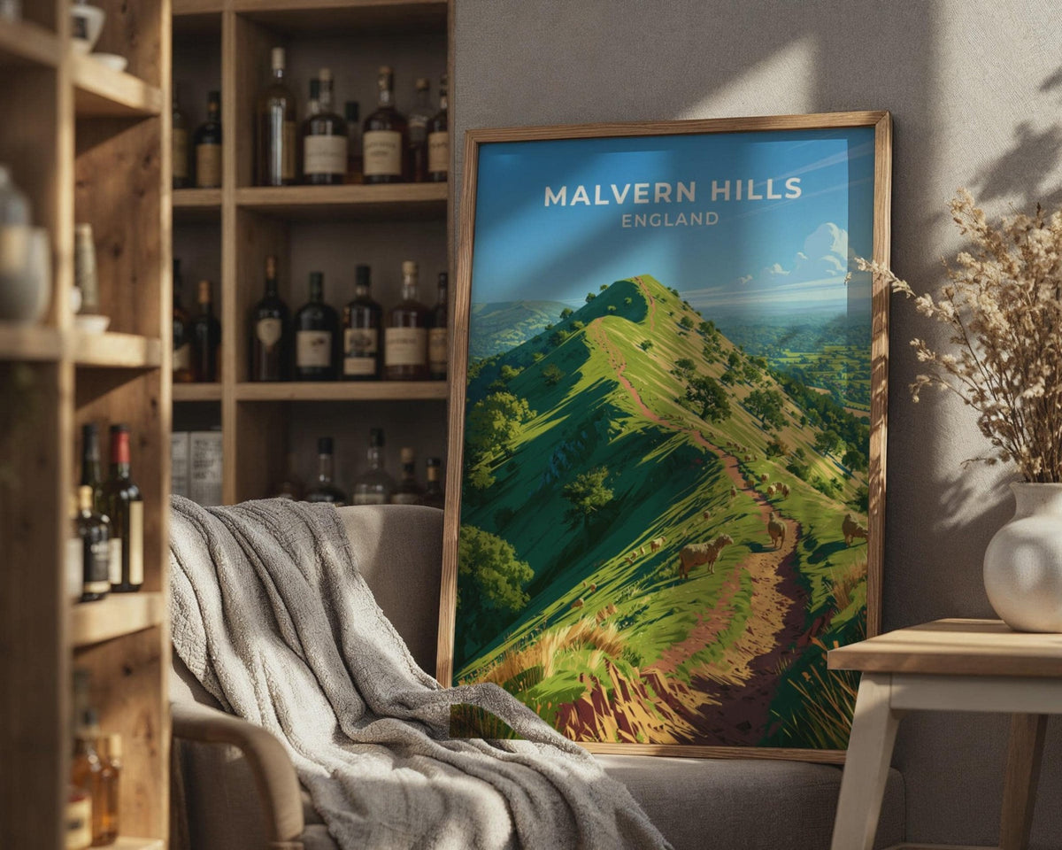 Malvern Hills Poster - WanderWall