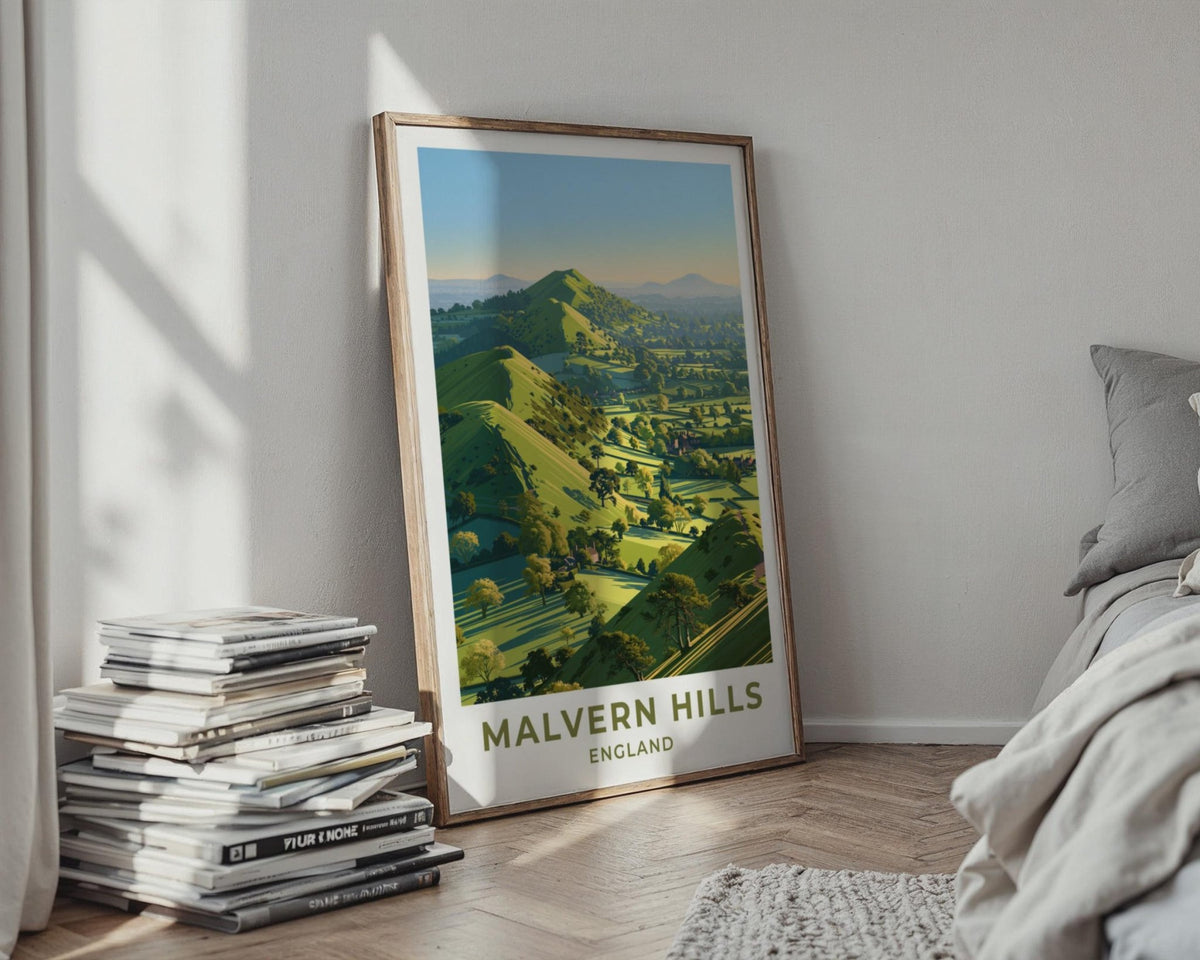 Malvern Hills Poster - WanderWall