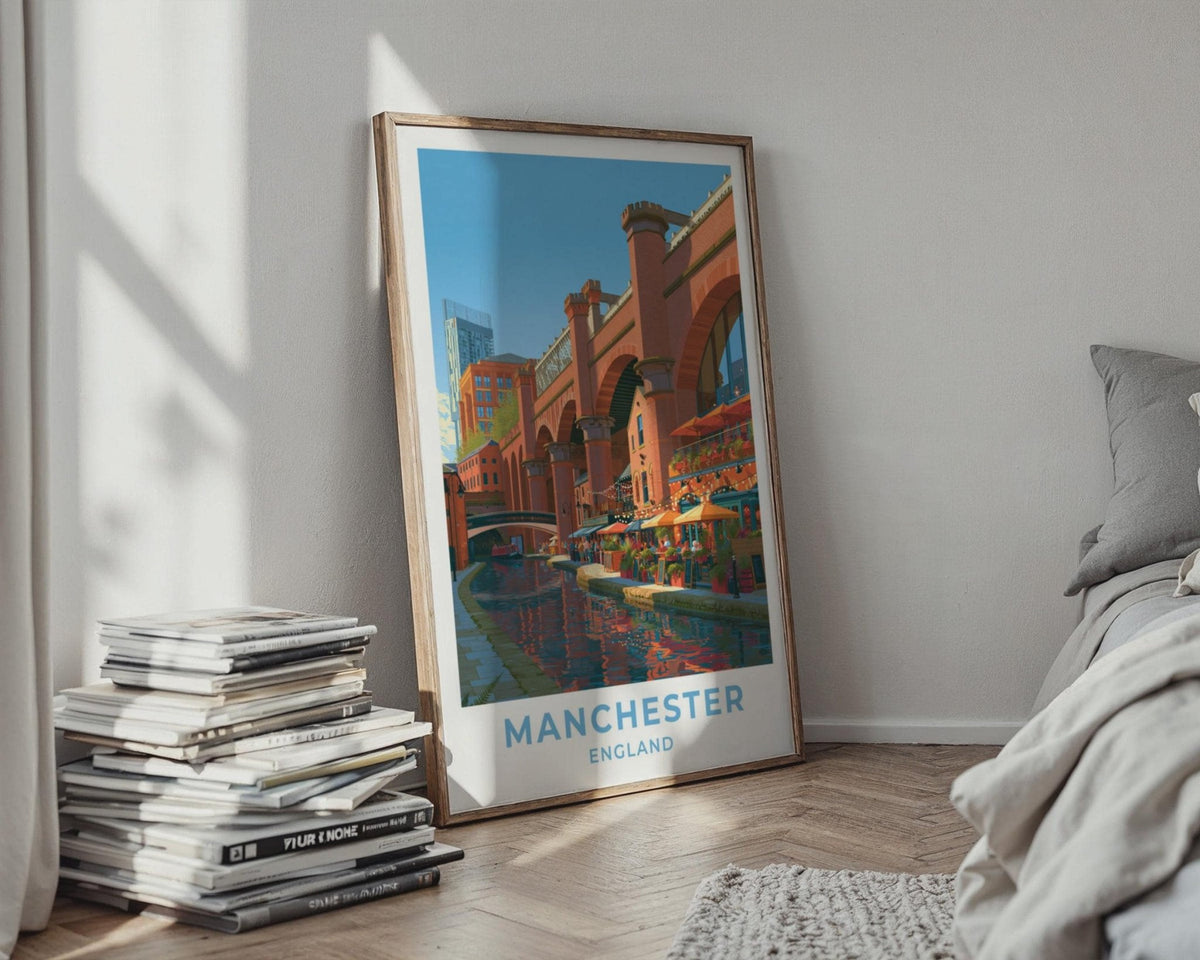 Manchester Canal Poster - WanderWall