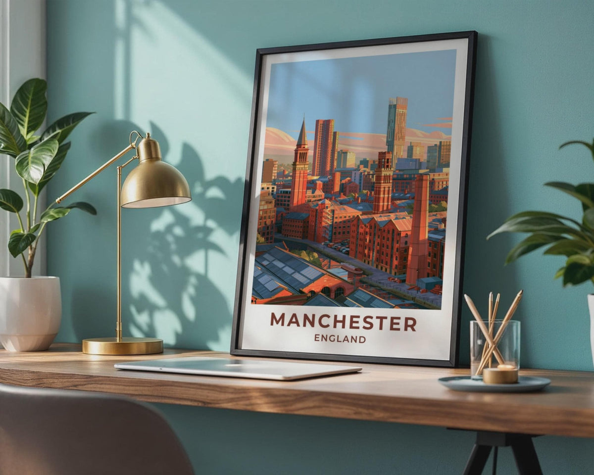 Manchester Poster - WanderWall