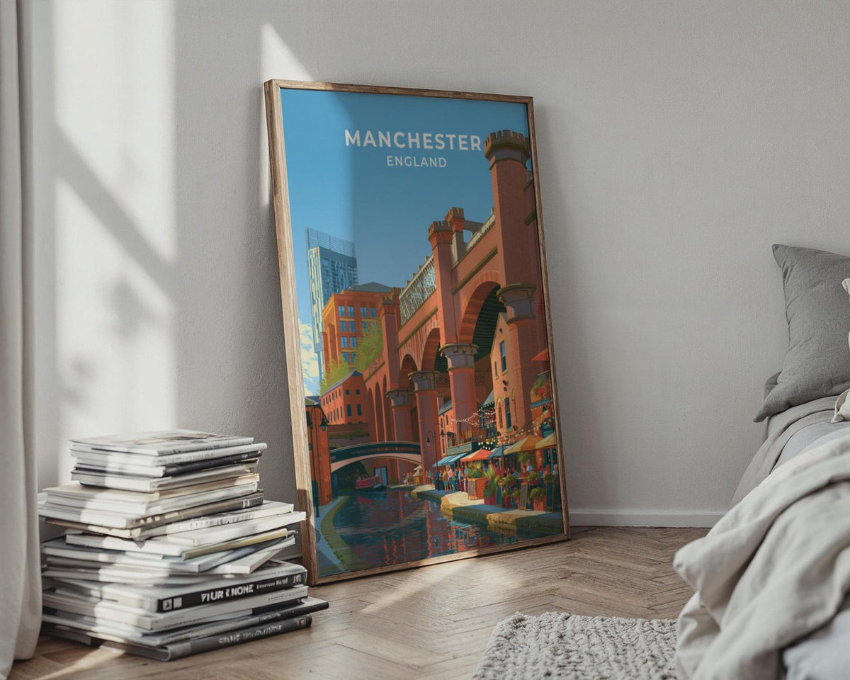 Manchester Poster - WanderWall