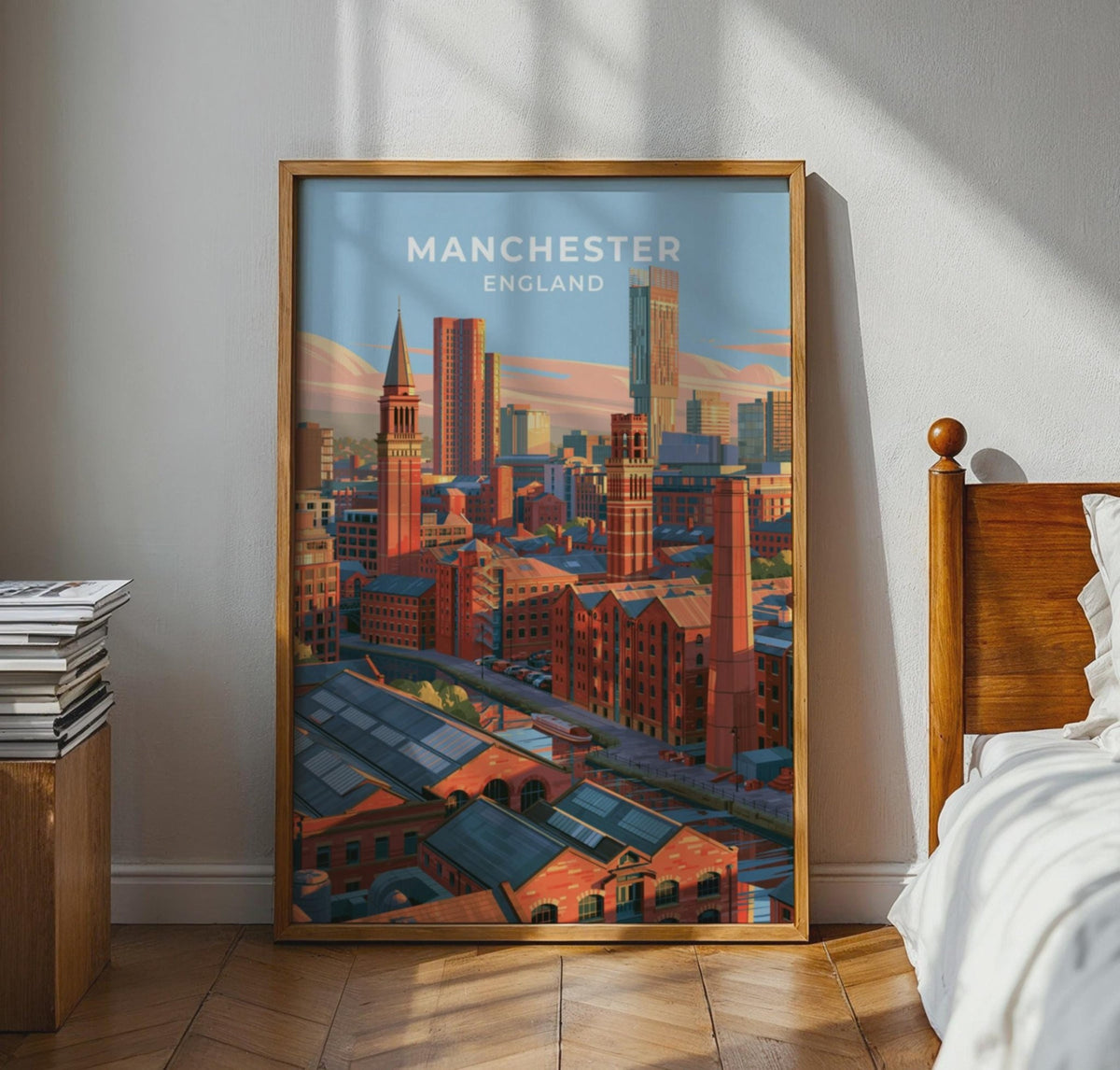 Manchester Poster - WanderWall