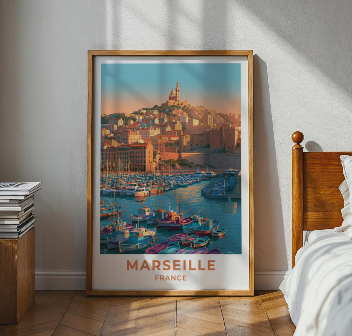 Marseille Poster - WanderWall