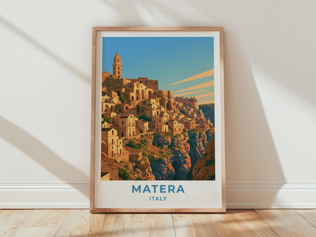 Matera Poster - WanderWall