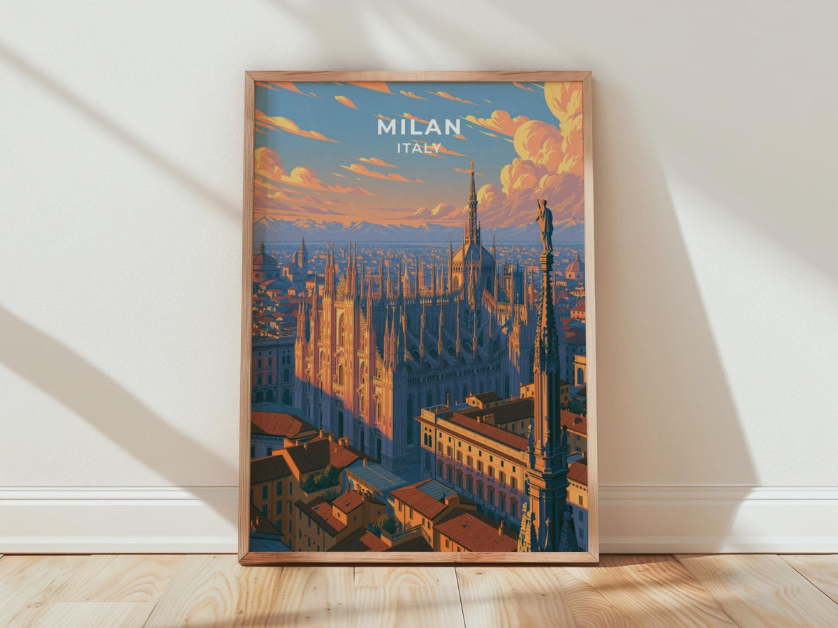Milan Poster - WanderWall