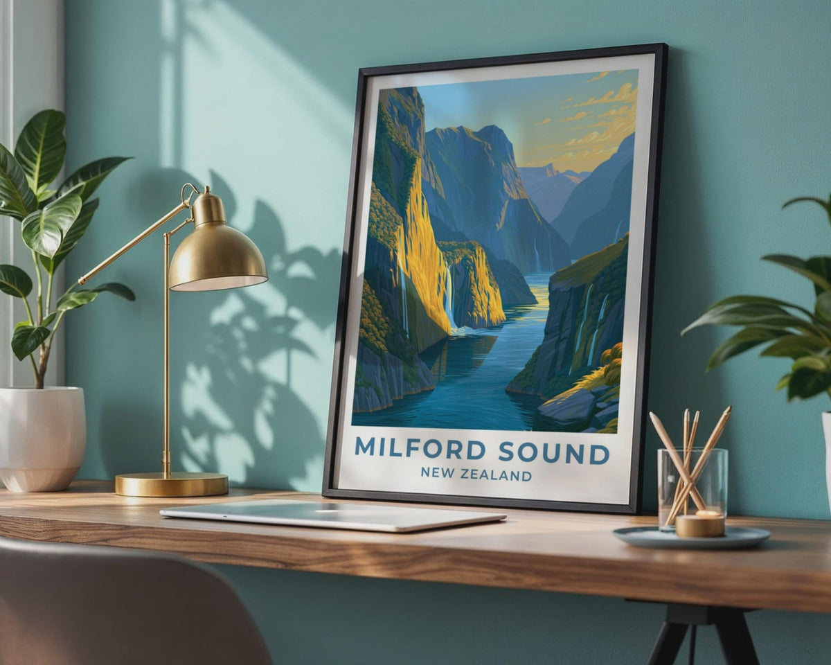 Milford Sound Poster - WanderWall