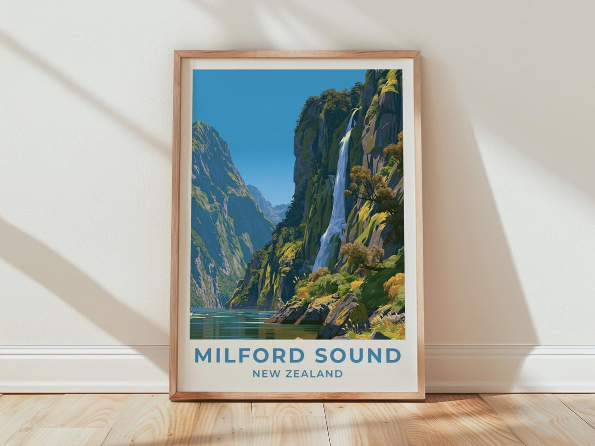 Milford Sound Poster - WanderWall