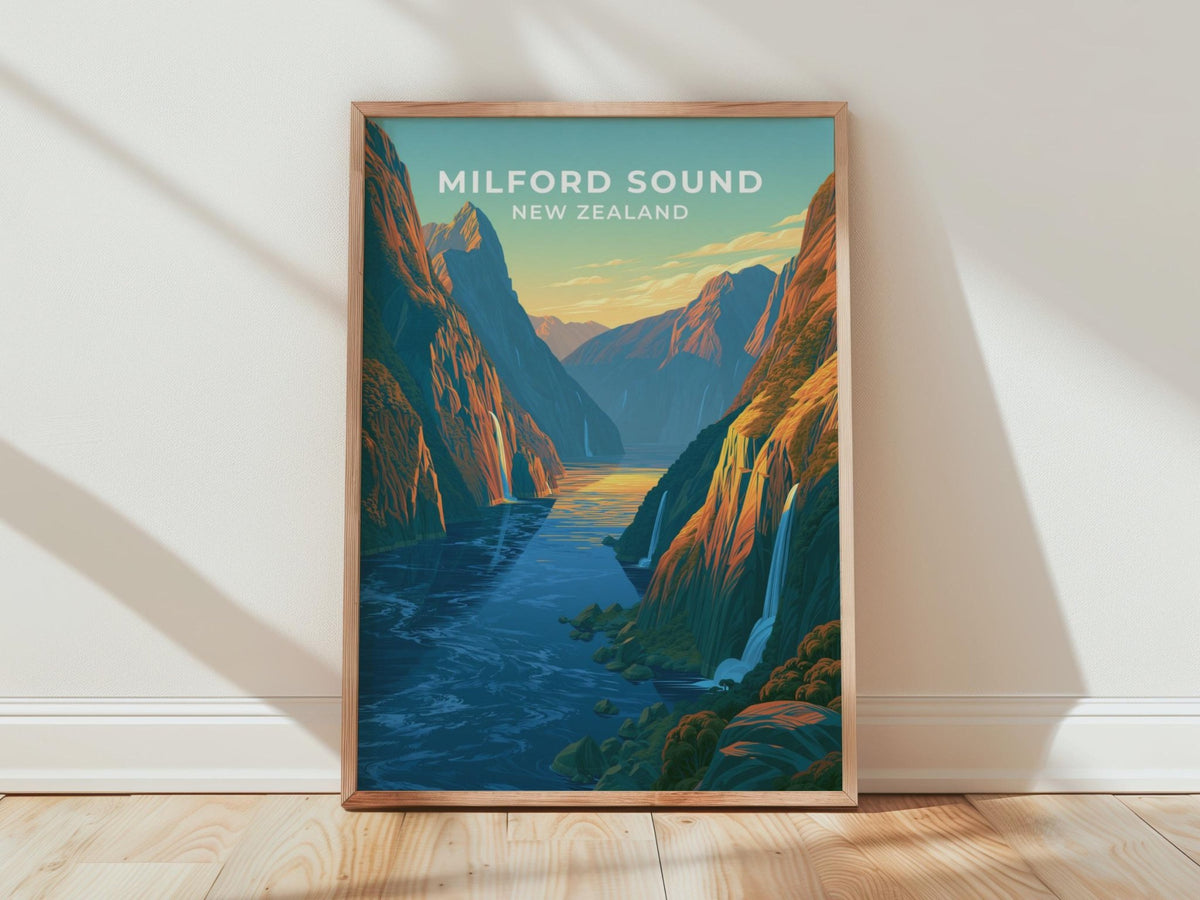 Milford Sound Poster - WanderWall