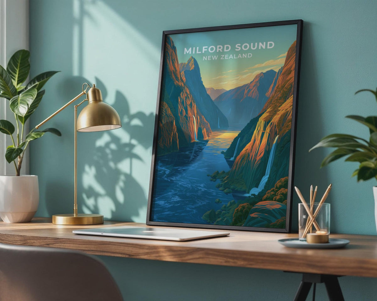 Milford Sound Poster - WanderWall