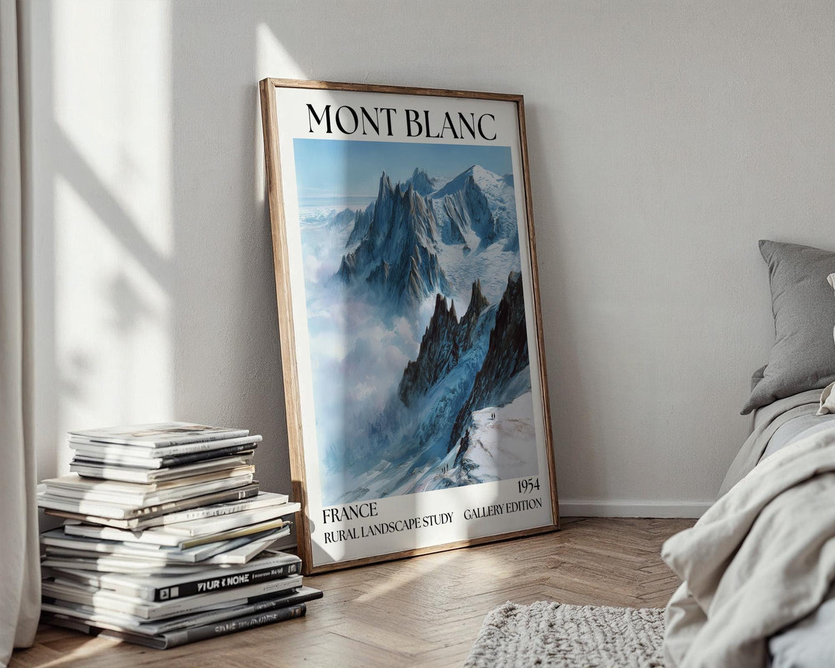 Mont Blanc Gallery Edition Poster - WanderWall