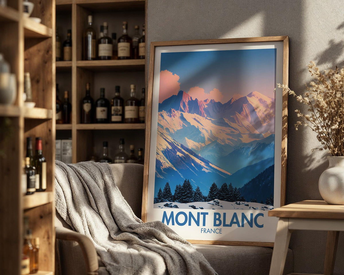 Mont Blanc Poster - WanderWall