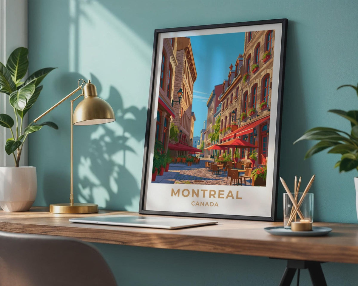 Montreal Poster - WanderWall