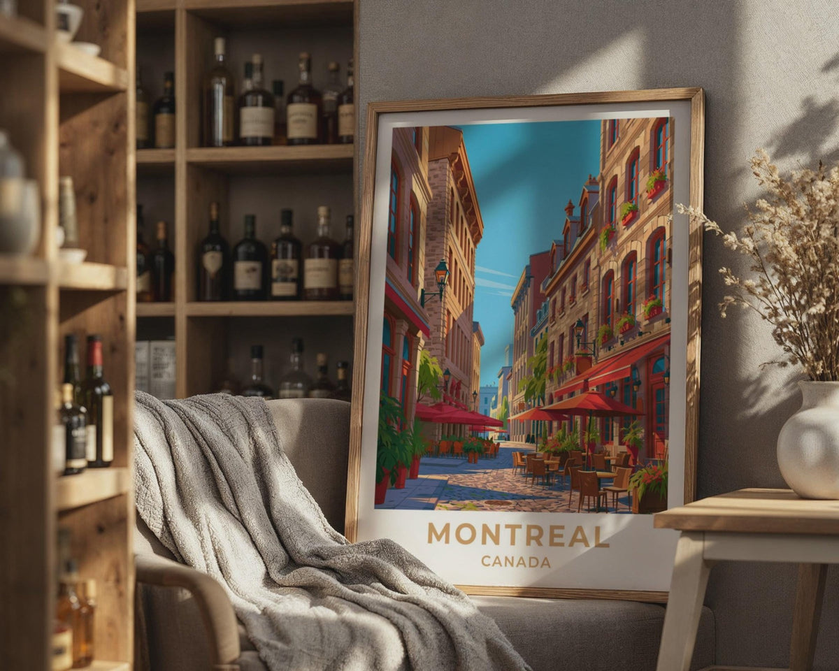 Montreal Poster - WanderWall