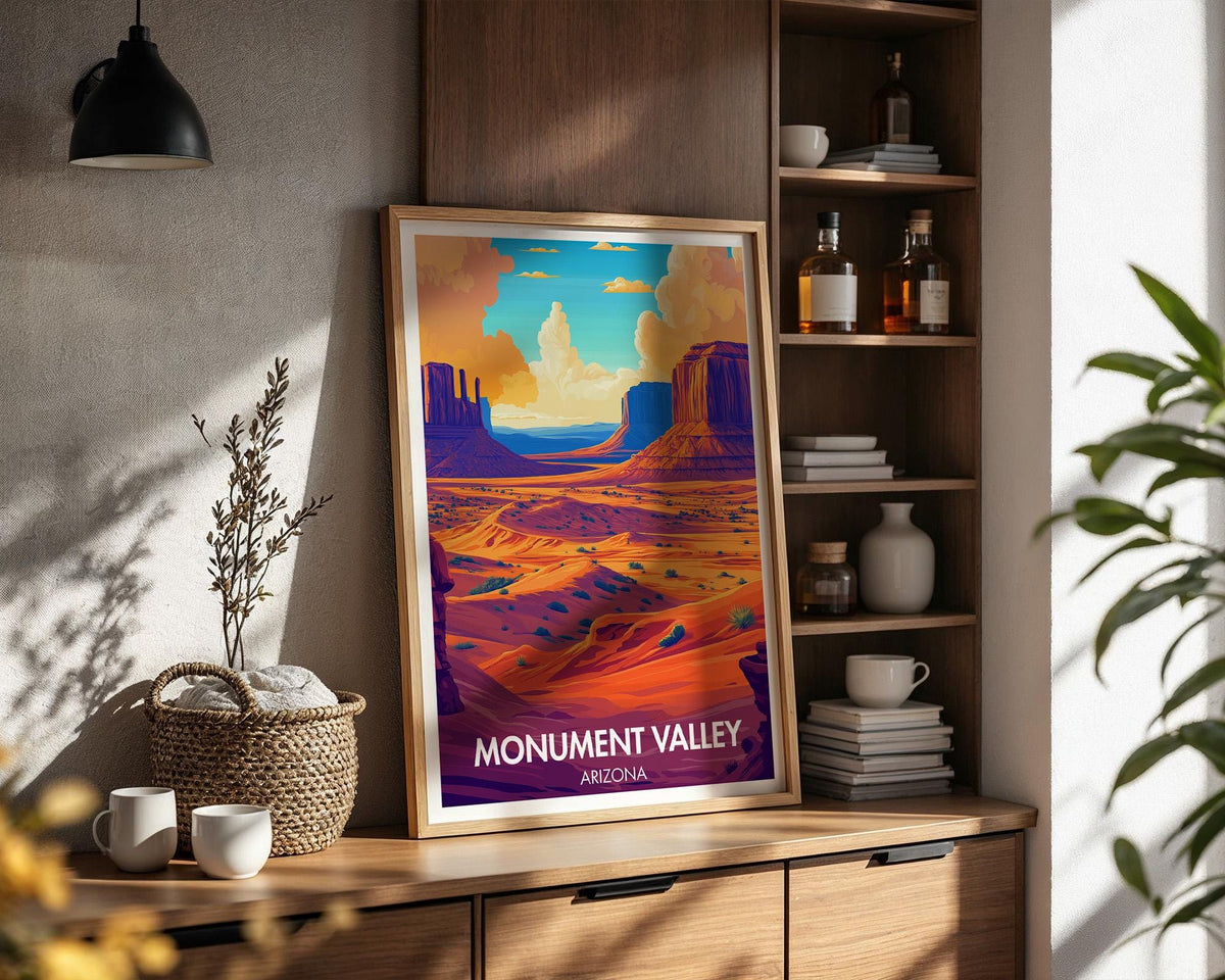 Monument Valley Poster - WanderWall