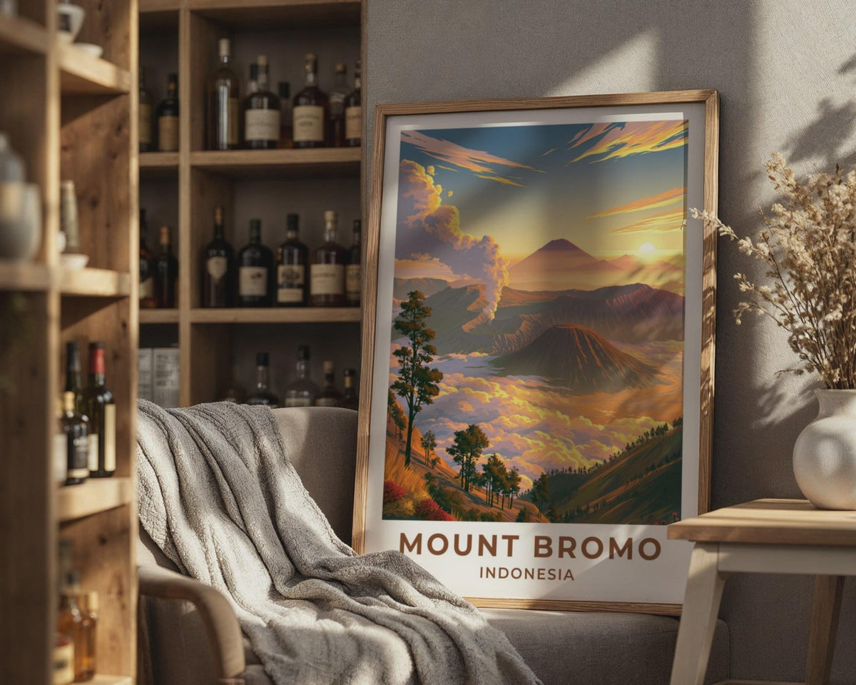 Mount Bromo Poster - WanderWall