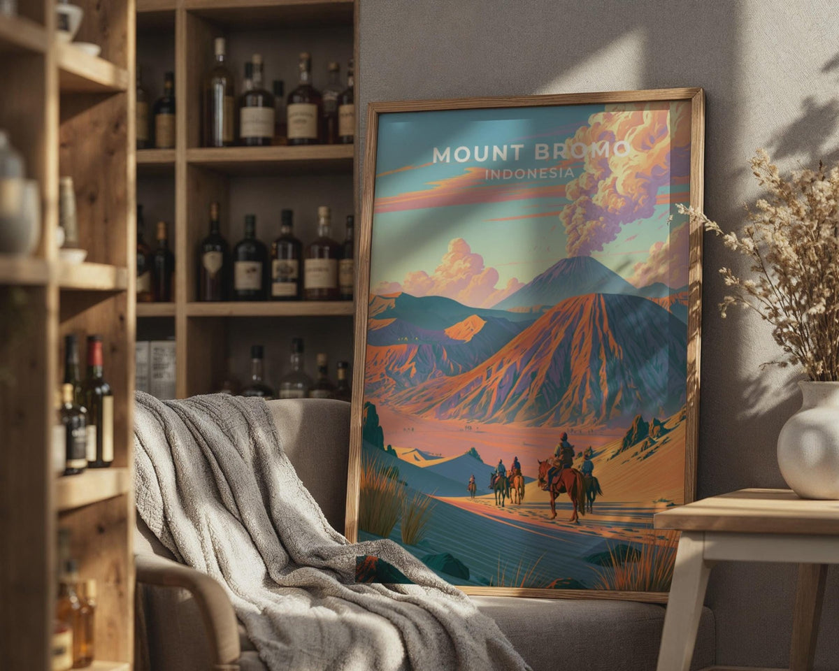 Mount Bromo Poster - WanderWall