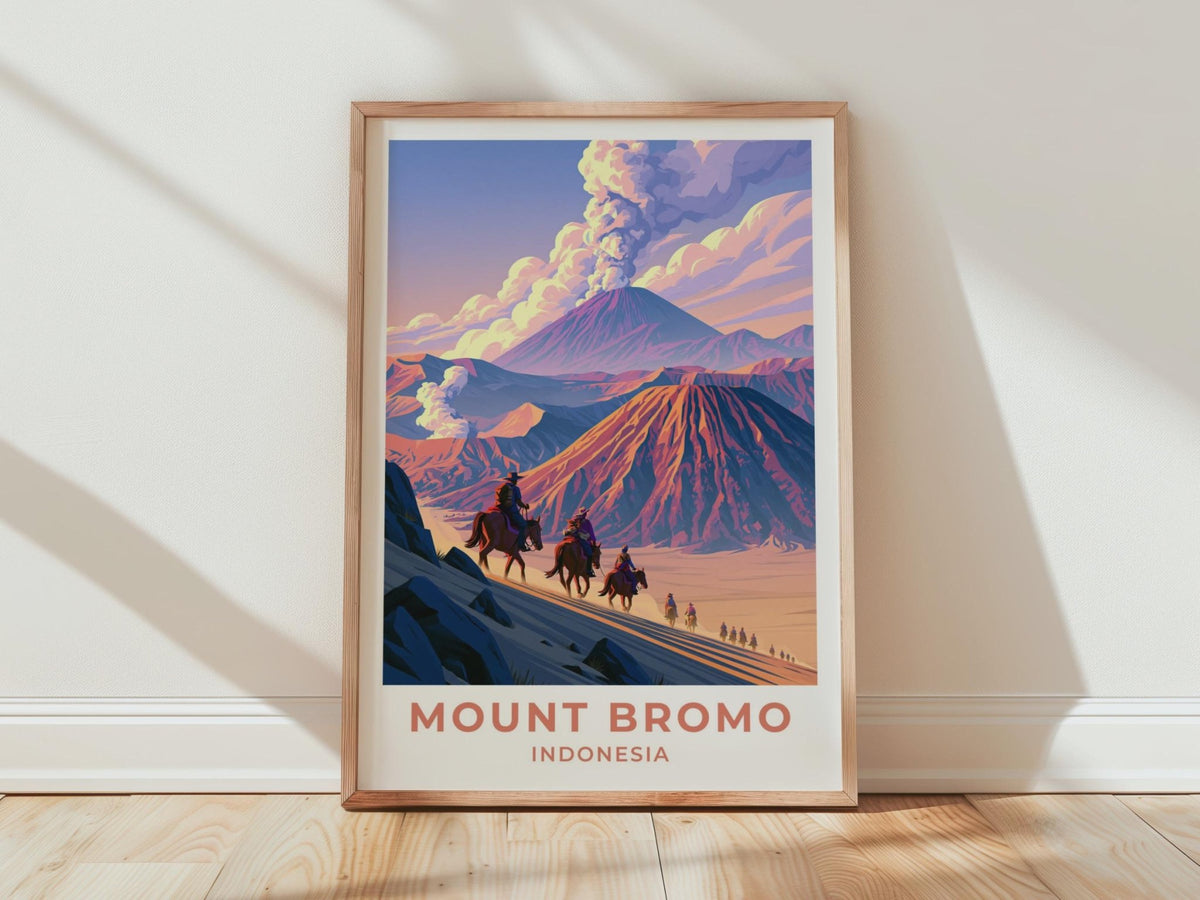 Mount Bromo Poster - WanderWall
