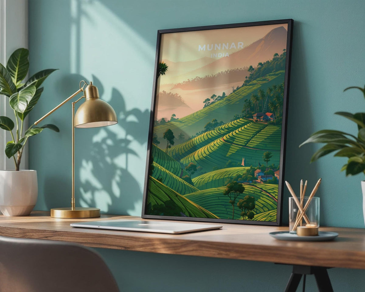Munnar Poster - WanderWall