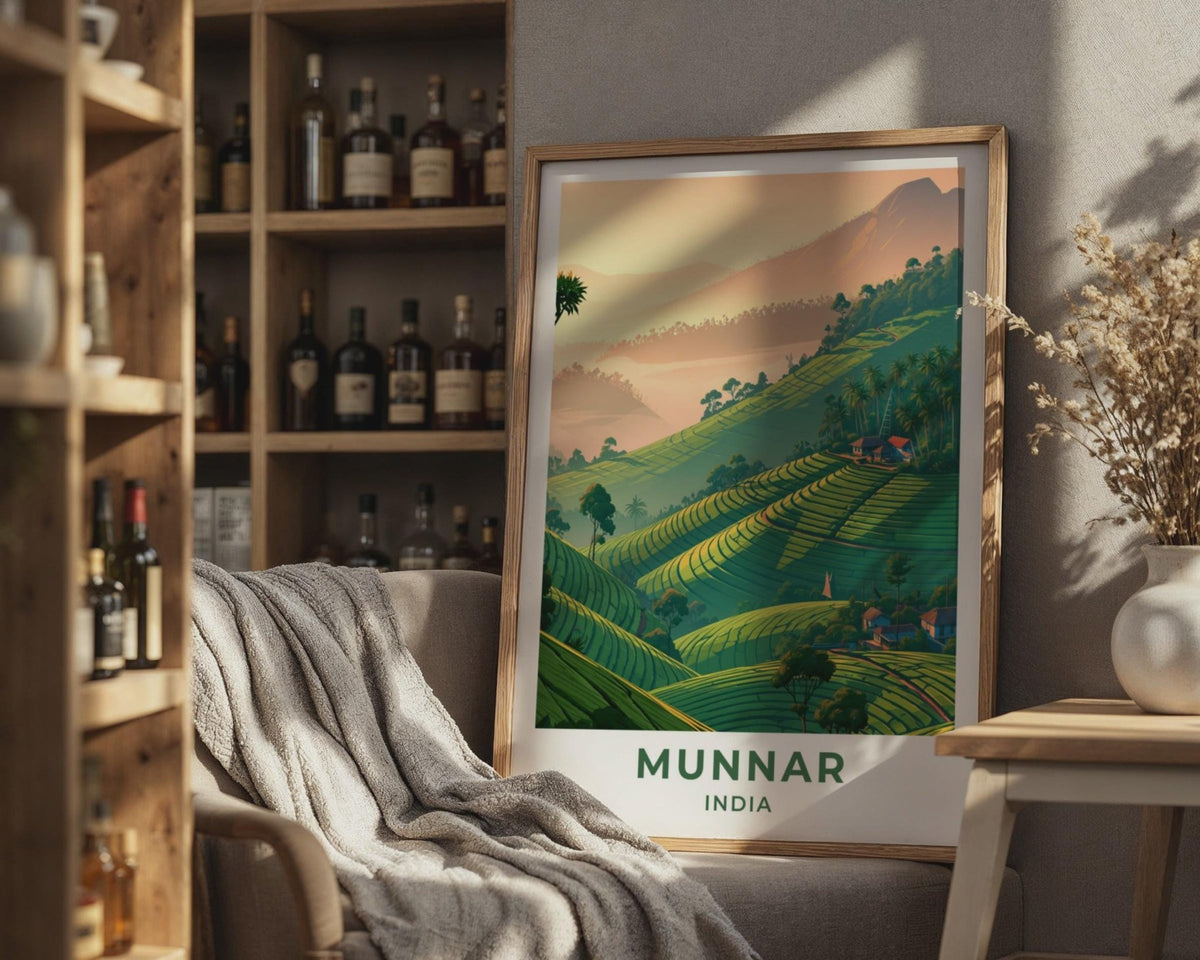 Munnar Poster - WanderWall