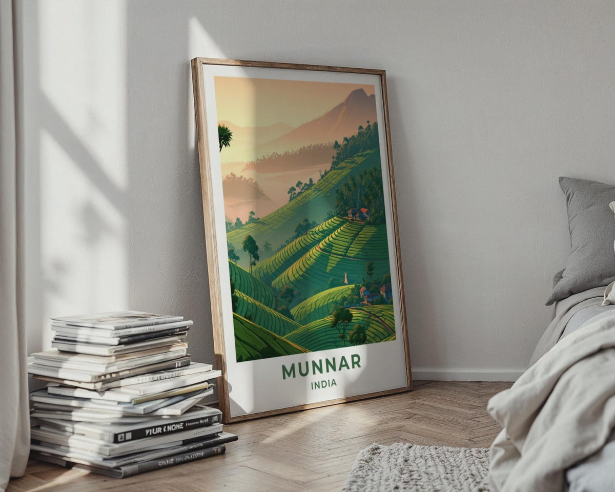 Munnar Poster - WanderWall