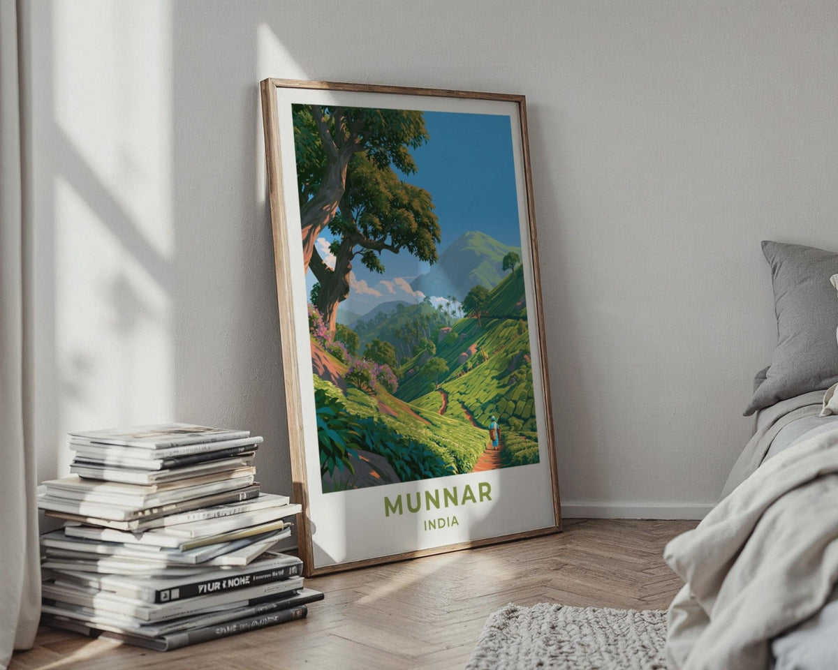 Munnar Poster - WanderWall