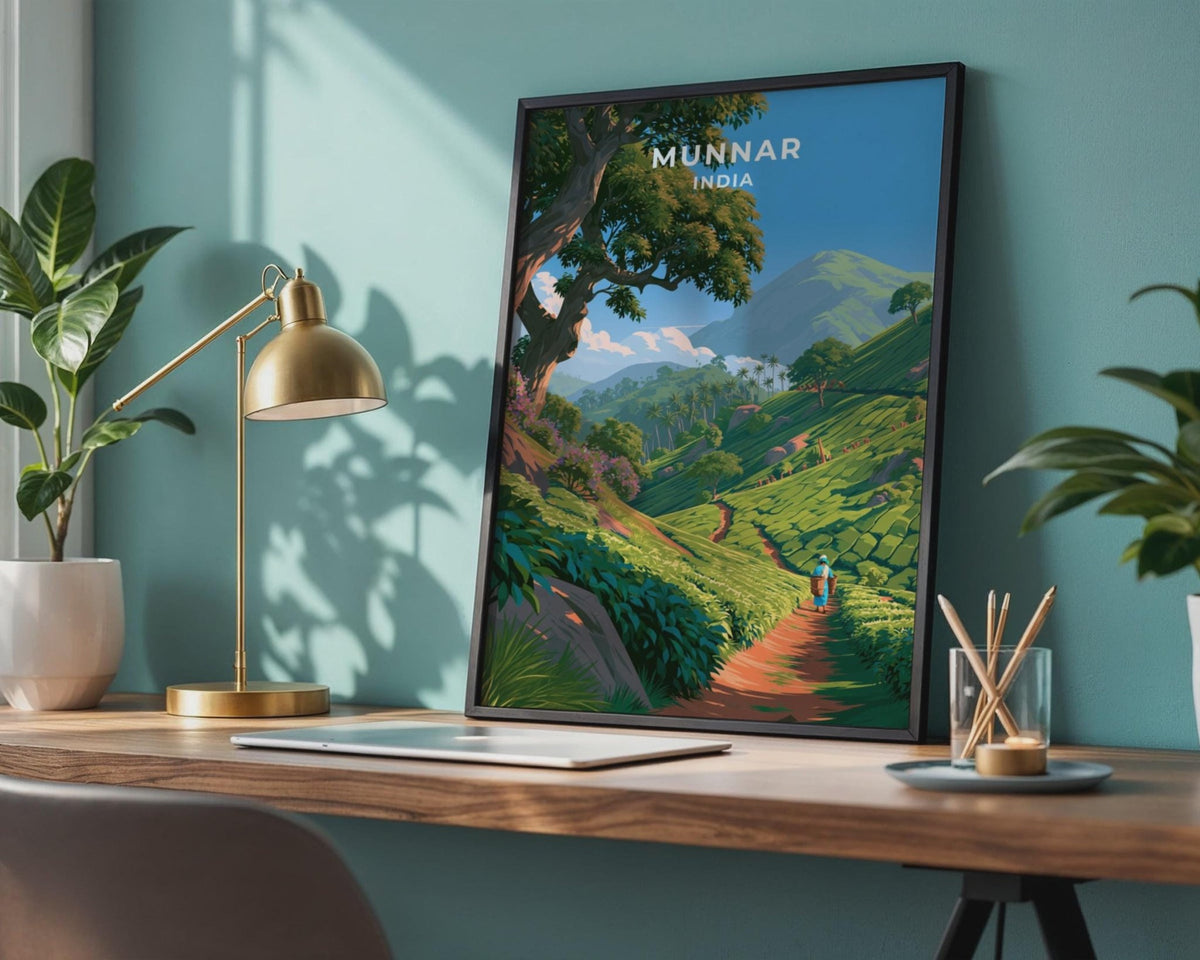 Munnar Poster - WanderWall