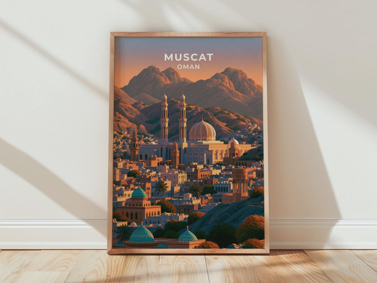 Muscat Poster - WanderWall