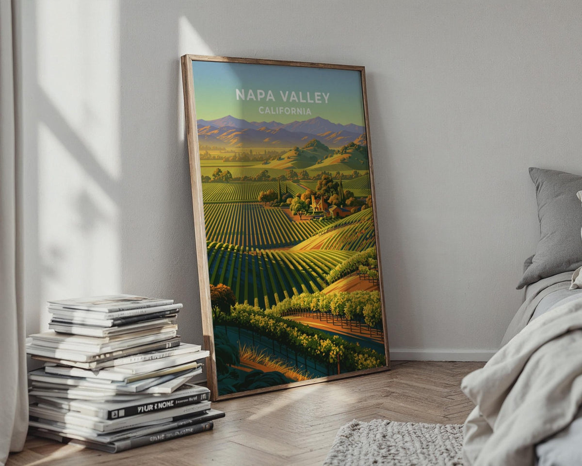 Napa Valley Poster - WanderWall